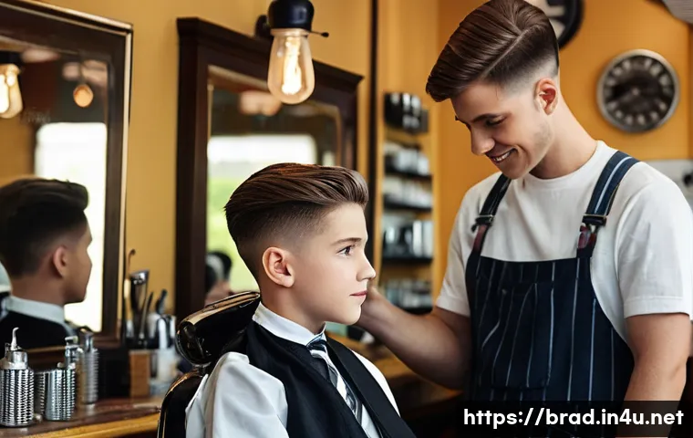 브래드이발소 캐릭터 감정선 관련 이미지 1