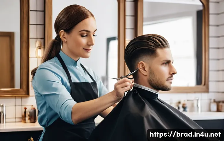 브래드이발소 캐릭터 감정선 관련 이미지 2